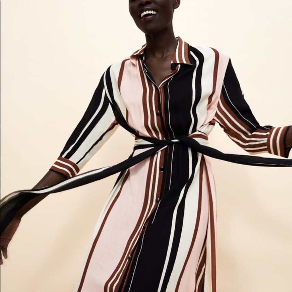 ZARA || RETRO STYLE SHIFT DRESS